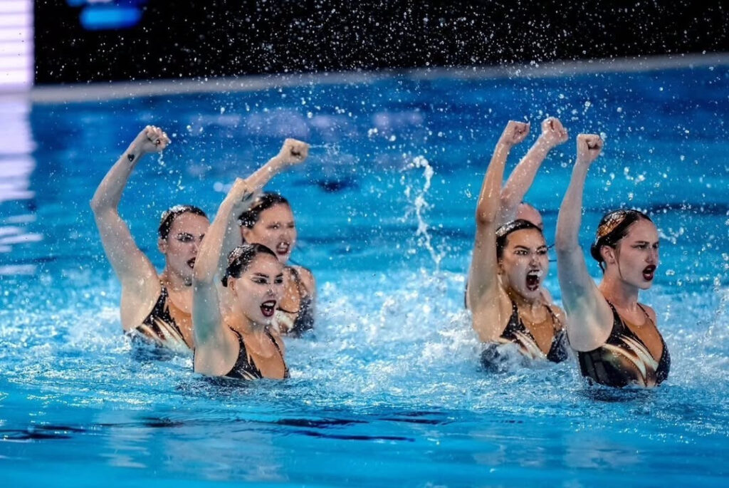 Казахстанские синхронистки взяли три медали на чемпионате Азии