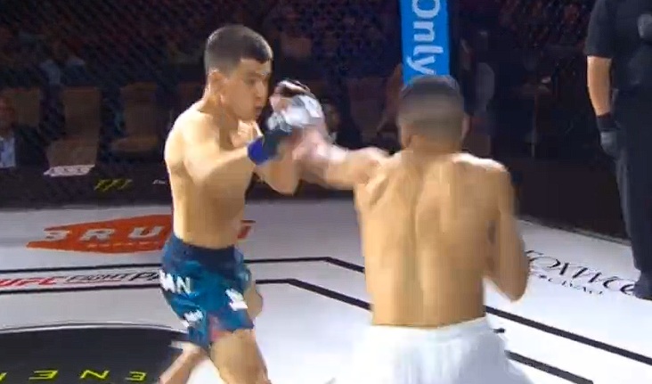 За 36 секунд: казахстанского бойца нокаутировали на турнире LFA 222 в Машантакете