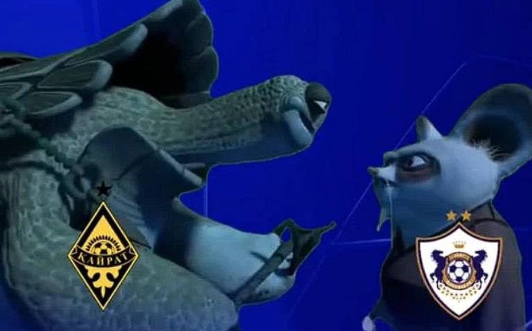 Трогательно: «Кайрат» передал эстафету «Карабаху» в Лиге чемпионов