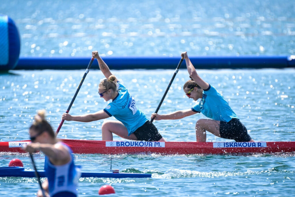 Казахстанские гребцы