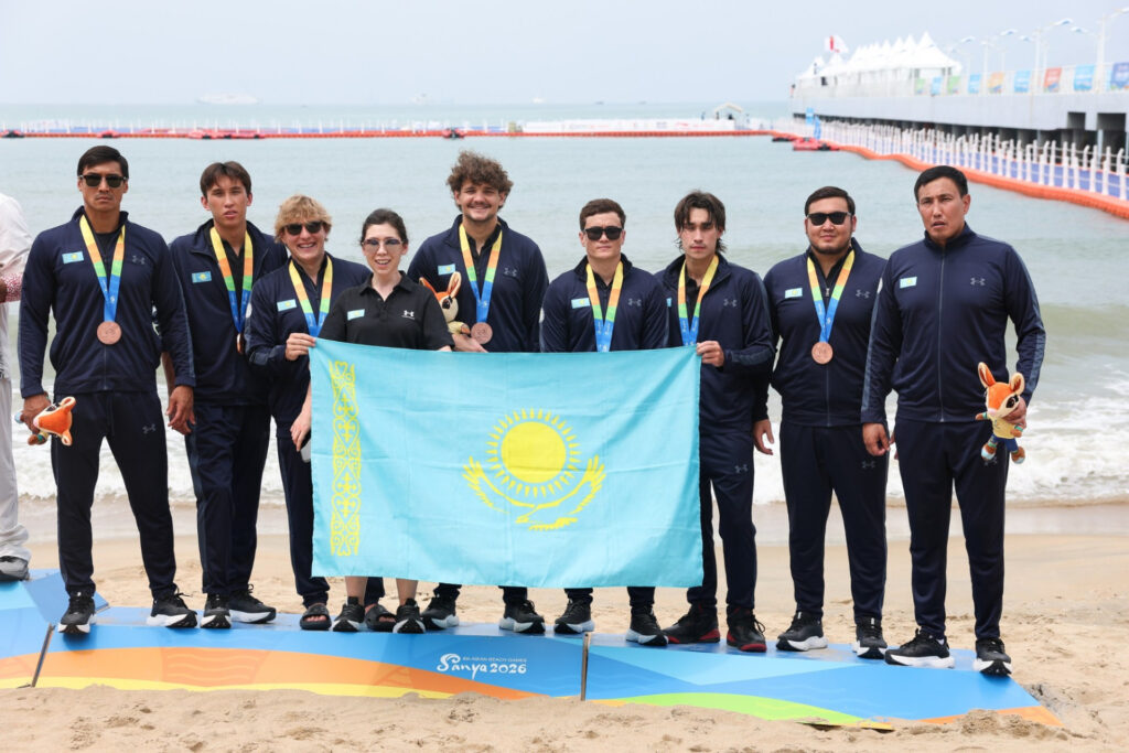 Казахстанские ватерполисты на пляжной Азиаде-2026