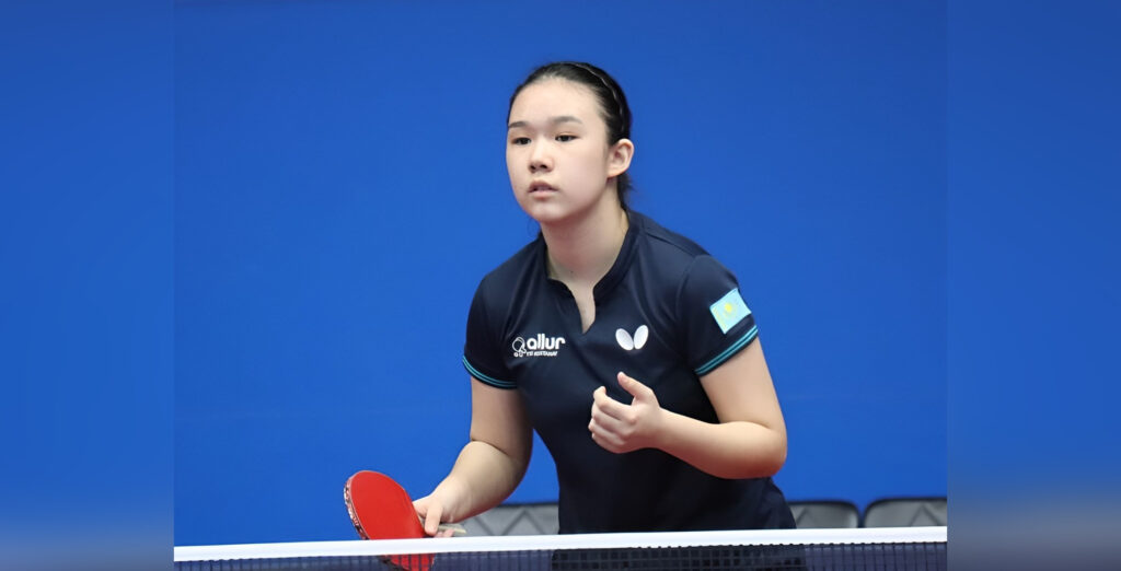 «Серебро» взяла казахстанка на турнире WTT Youth Contender